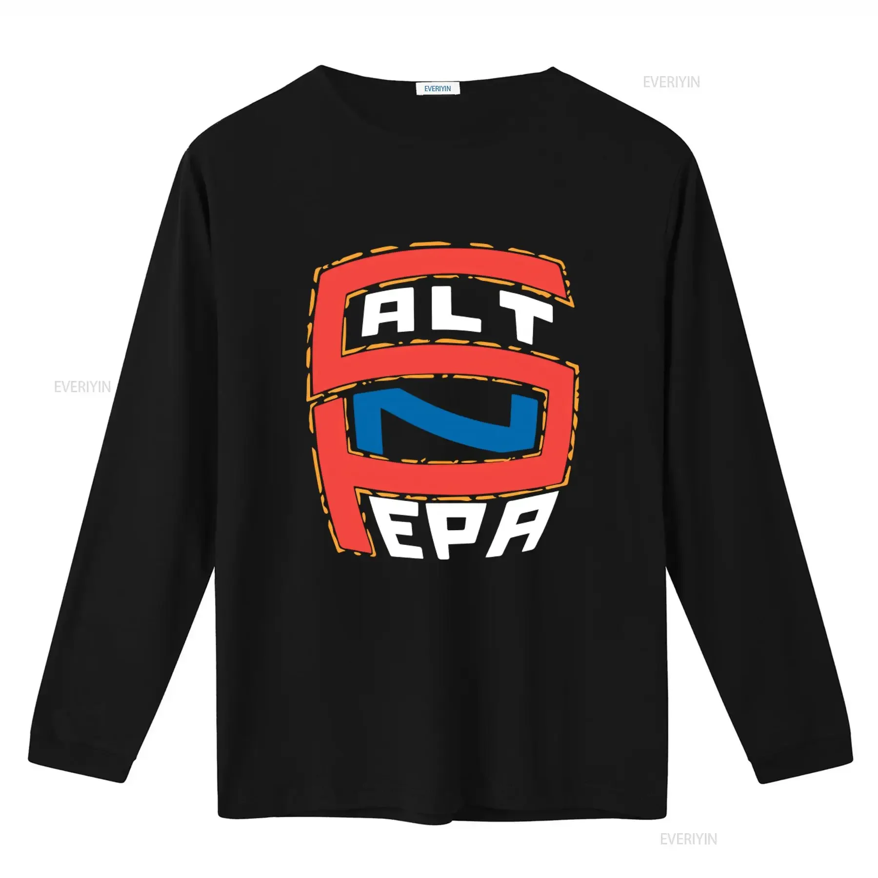 Salt N Pepa Logo Hip Hop Rap T Shirt Whatta Man Get Up Everybody Very Necessary Design vintage Washed Casual fashion homme