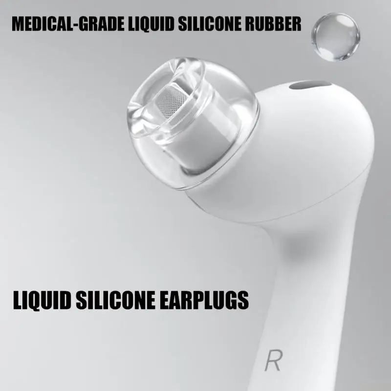 B03F Liquid Silicone Ear Tips Cover For Pods Pro3 XXS XS L Size Skin Friendly