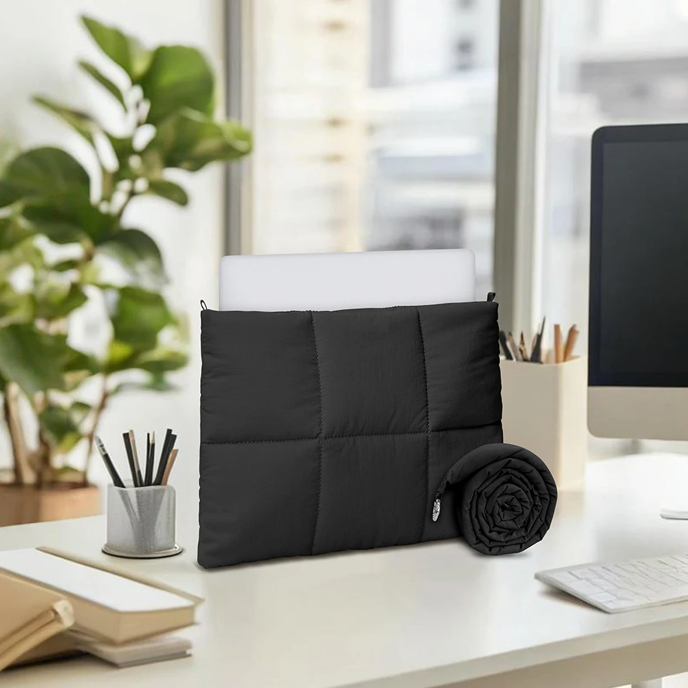 حقيبة كتف كمبيوتر محمول ناعمة 13 13.6 15 16 بوصة حافظة كمبيوتر محمول لماك بوك HP DELL هواوي سعة أكبر حقيبة ساعي الكمبيوتر