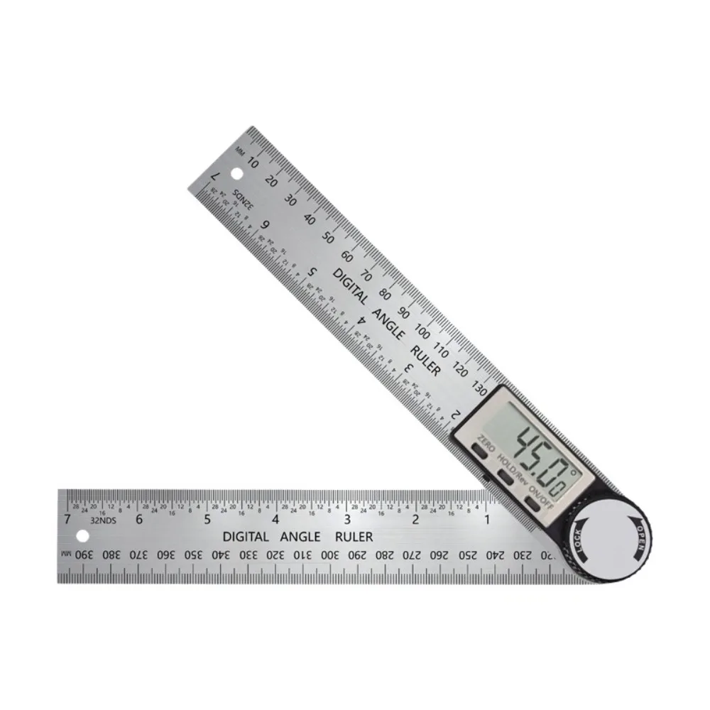

2 in 1 Digital Angle Finder High Accuracy Portable Electronic Angle Meter Precision Stainless Steel Electronic Goniometer