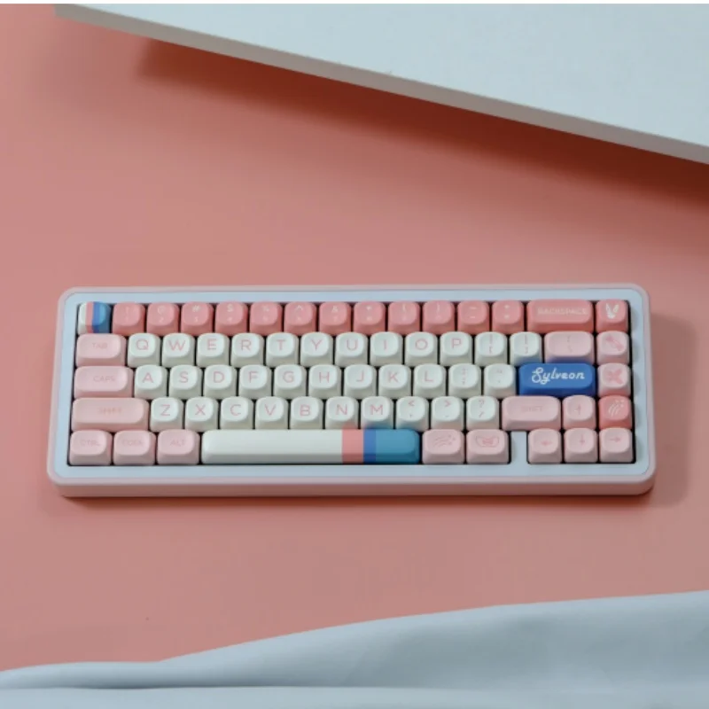 

150-клавишные колпачки для клавиш Fairy MOA с профилем GMK PBT для механической клавиатуры, сублимационная краска, игровые колпачки на заказ