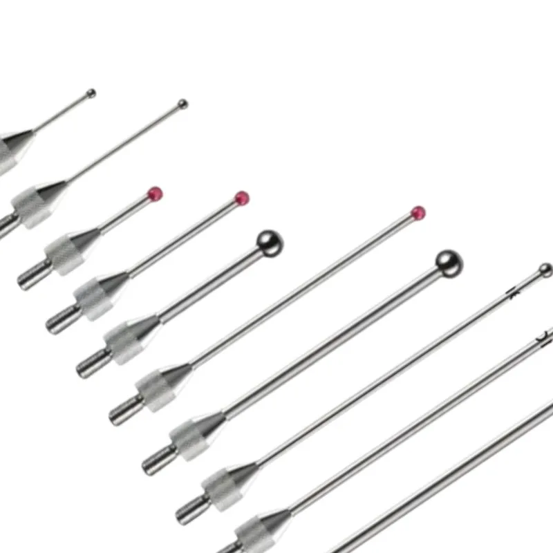M2.5 Ruby Extended Measuring Needle, Micrometer, Height Gauge, Measuring Needle Probe for Precision CNC Machine Tools