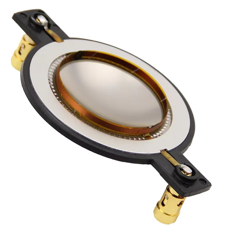 2pcs/Lot 44.4mm/72.2mm 8 Ohm Tweeter Voice Coil Titanium Film with Column Terminal Tweeter Parts Wholesale Replacement