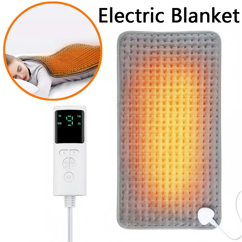 

2024 New Electric Blanket Home and Office Electric Heating Pad Thermal Mat for Body Abdomen Back Legs Hands Winter Warmer