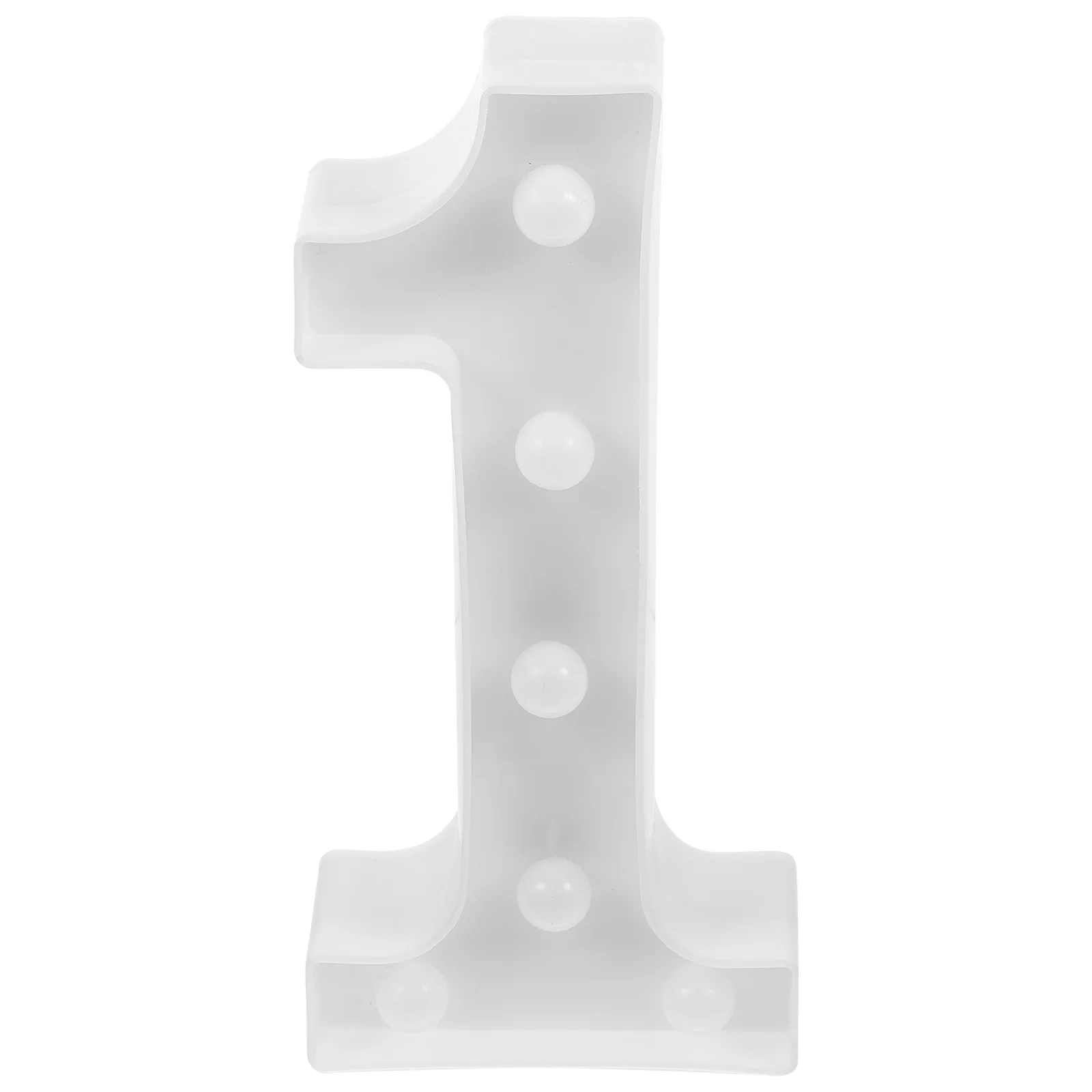 

Light Up Number 1 LED Light Decorative Atmosphere Lamp for Bedroom Living Room Party Night Decoration Wedding Shower