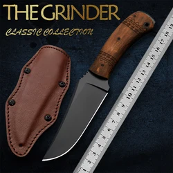 HUANGFU High quality fixed blades, outdoor straight knives, wilderness survival knives, men's knives, tactical knives