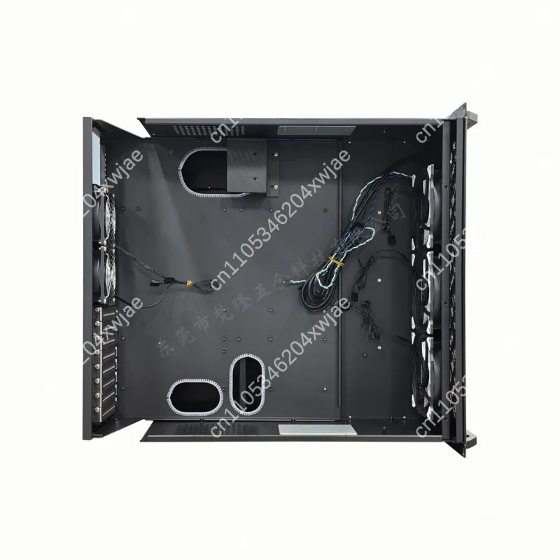 24 Bay Rackmount Storage Server Chassis Support EATX ATX PSU Full Height PCIe Expansion for NAS DIY