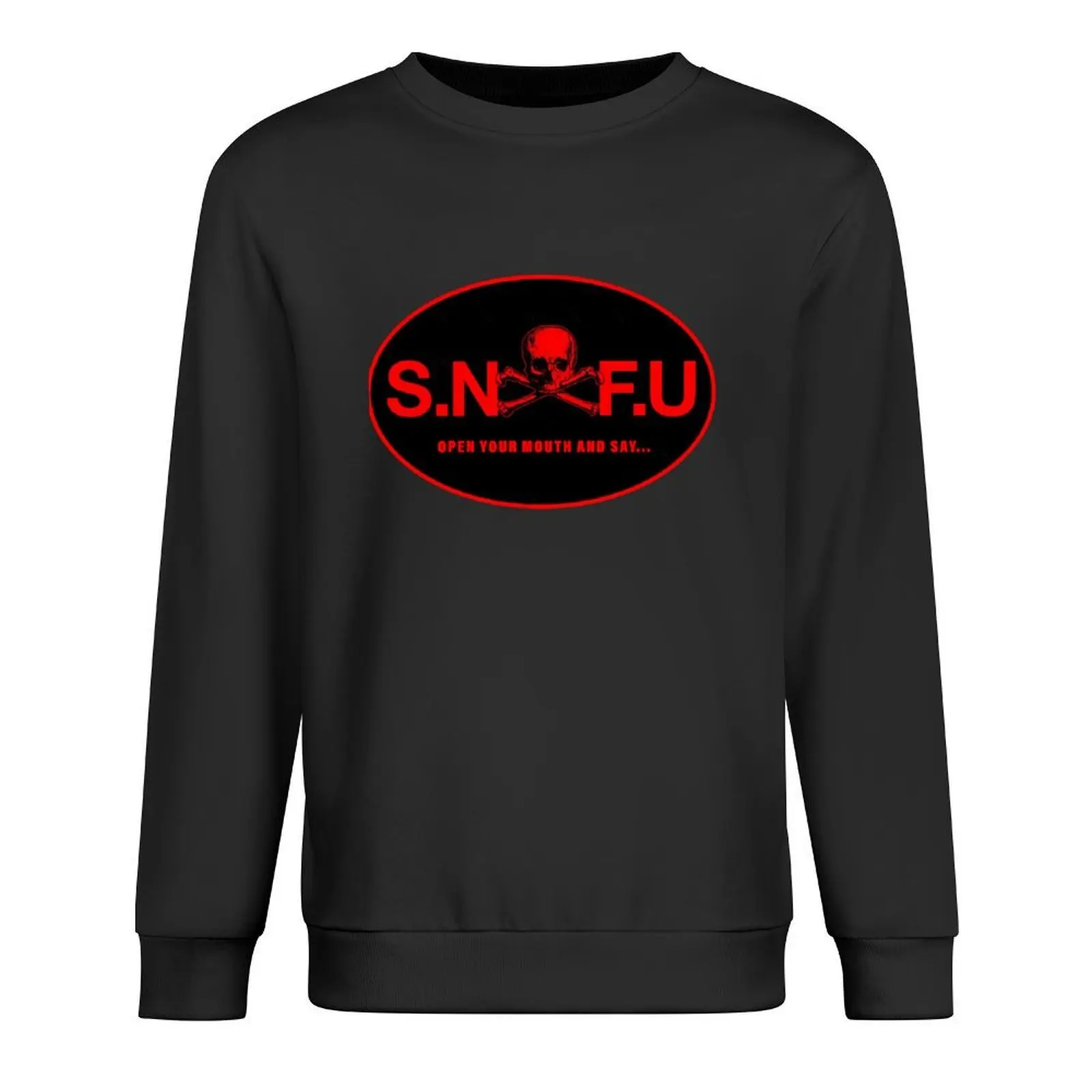 

Open Your Mouth Pullover autumn clothes anime clothes japanese style men wear sweatshirt for men
