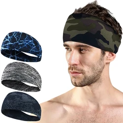 Absorbent Sport Sweat Headband Elastic Sweatband For Men and Women Yoga Hair Bands Head Sweat Bands Gym Sports