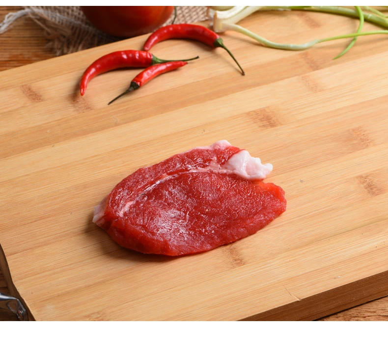 Simuliertes Steak-Modell, Schweinekotelett, Gegrillte Lammkoteletts, Dekoration für Westliche Restaurants, Künstliches Fleisch, Küchen-Requisiten, PVC-Handwerk – Detail 5