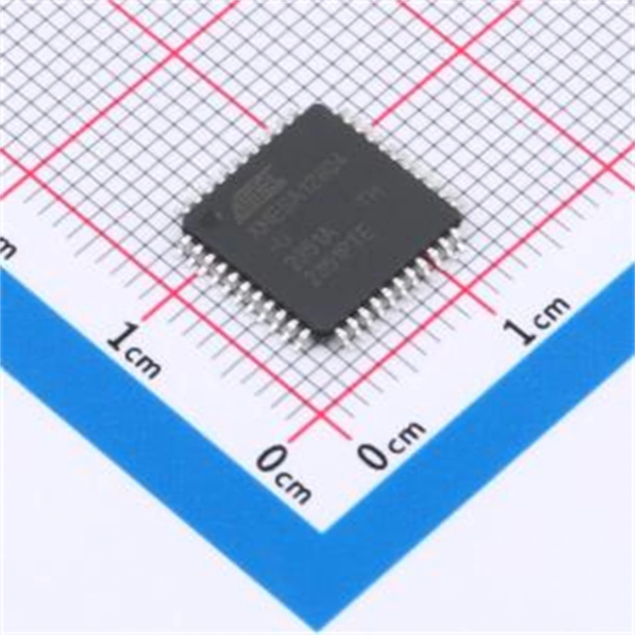 2PCS/LOT ATXMEGA128D4-AU (Embedded Processors & Controllers )