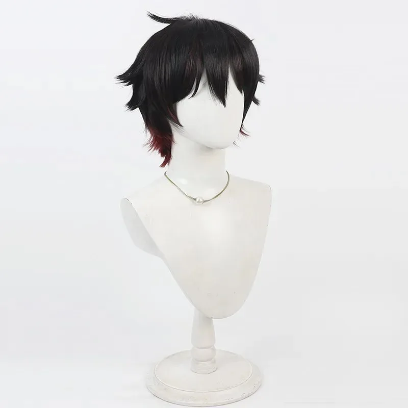 

Anime Vtuber Sakayori Soma Cosplay Halloween Party Role Play Wig + Free Capx,5;d'2.y;8'
