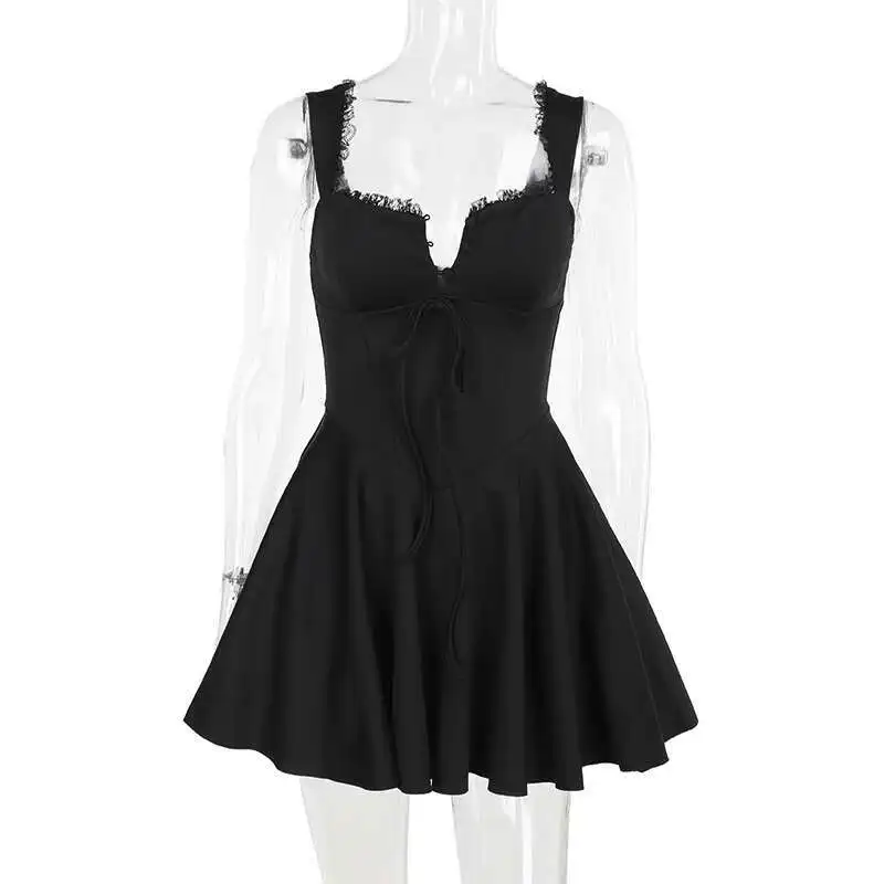 

Summer 2024 Yl24138 New Fashionable Women's Wear Elegant Hip Hugging Skirt Wind Style Sexy Dress for Women Robe Vestido Women