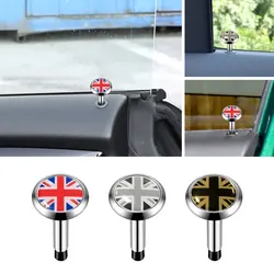 Auto Interior England Flag Emblem Car Door Safety Metal Bolt Door Lock Button Pin Decor For Mini Cooper R55 R56 F54 F55 F56