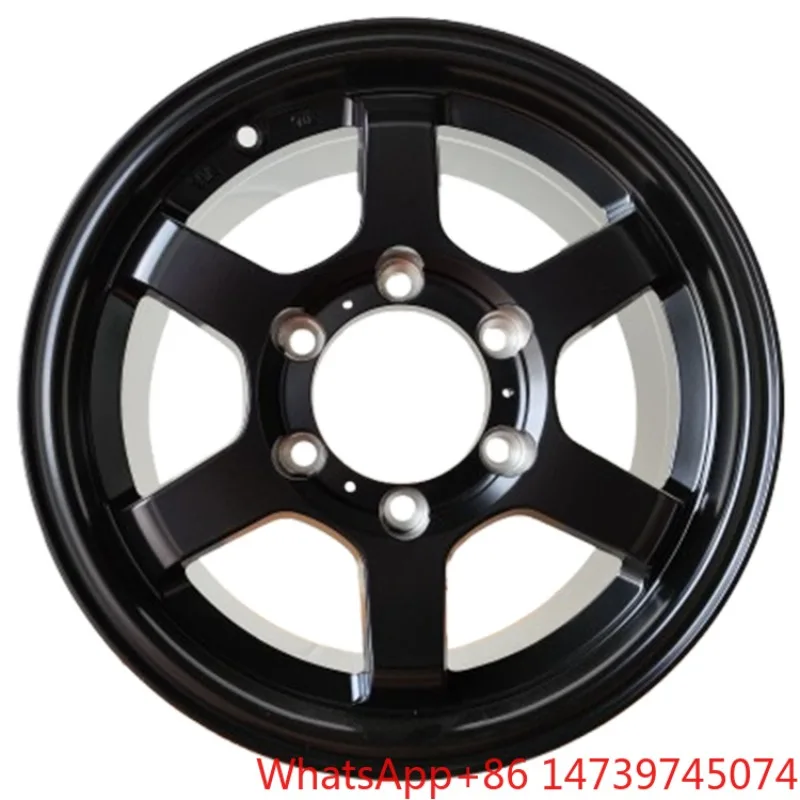 15x7.0J 5/6 Hole Alloy Car Wheel Rims, PCD 114.3-139.7 ET20-30mm CB108mm, Universal Auto Wheels