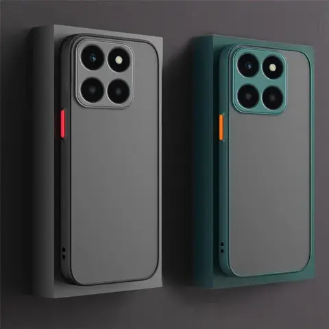 Matte Translucent Hard Case For Huawei Honor X8 X9B X9A X6S X6 X8b X8a X6a X6 70 90 Lite Shockproof Silicone Frosted Back Cover