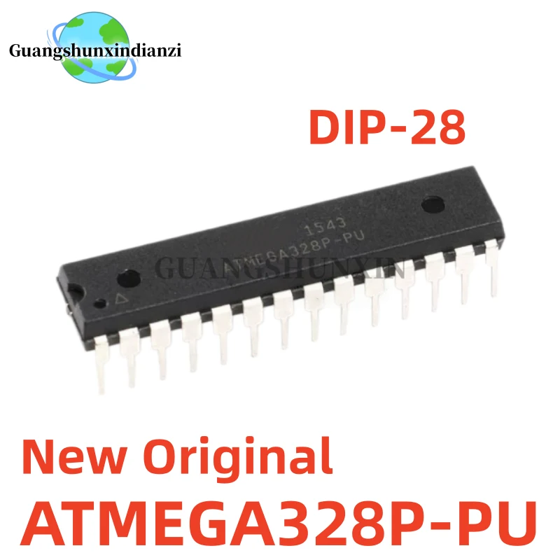 DIP-28 1/5PCS New Original ATMEGA328P-PU ATMEGA328-PU ATMEGA328P ATMEGA328 Best Quality In Stock