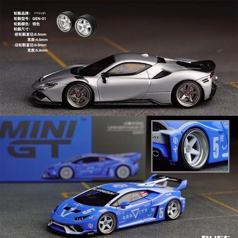 

PuffStudio_1/64 Tire-GEN01-8.5/8.8 мм модифицированный стиль ветки колеса статическая модель автомобиля модифицированные аксессуары