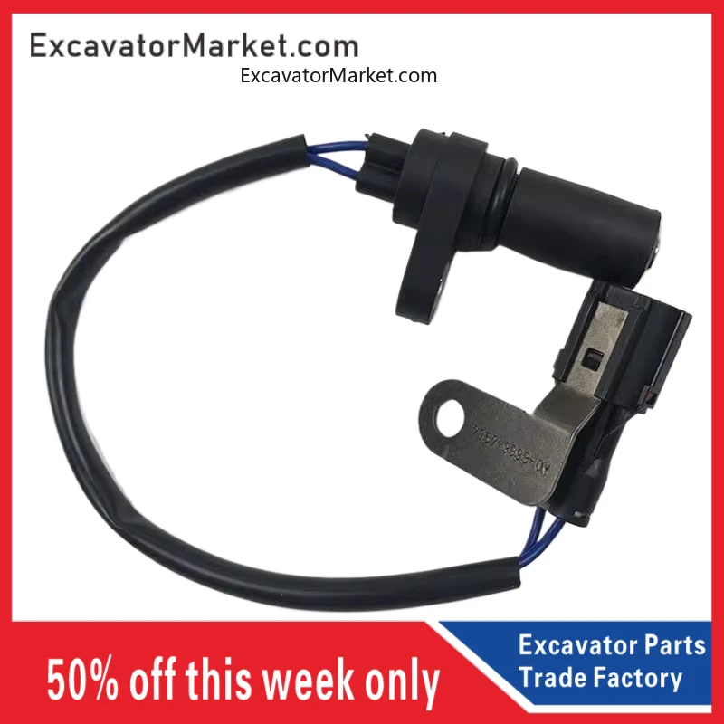 For Hitachi Sumitomo CaseIsuzu 6HK1 engine camshaft speed sensor excavator Parts