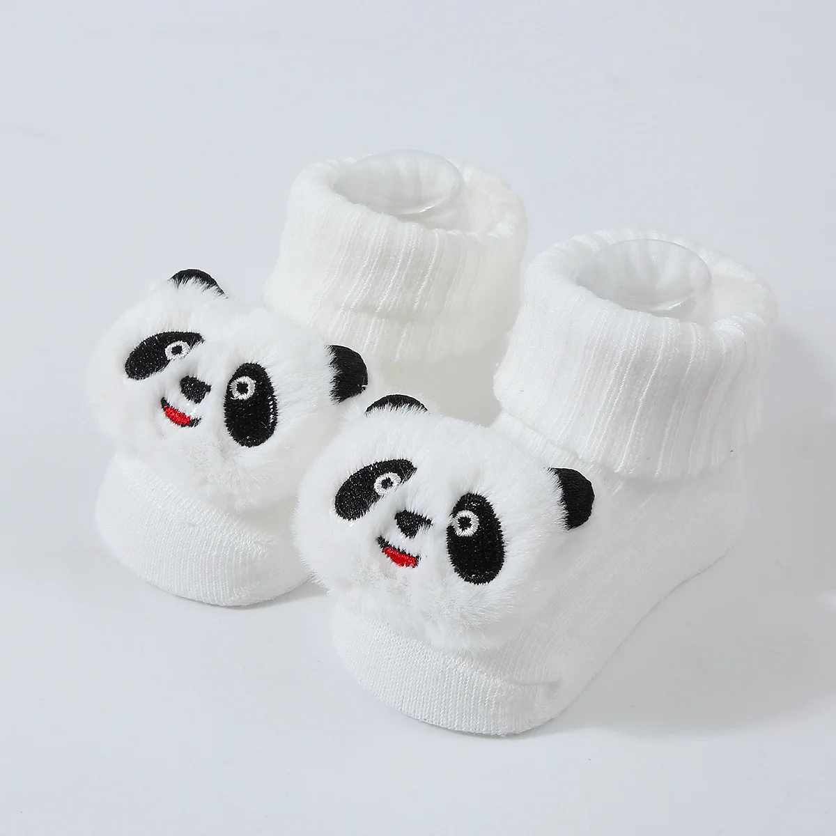 Babysocken Frühling und Herbst Weiche Baumwollsocken für Neugeborene in der Tube Cartoon 3D Puppe Säuglingssocken für Jungen und Mädchen 0-6 Monate – Detail 7