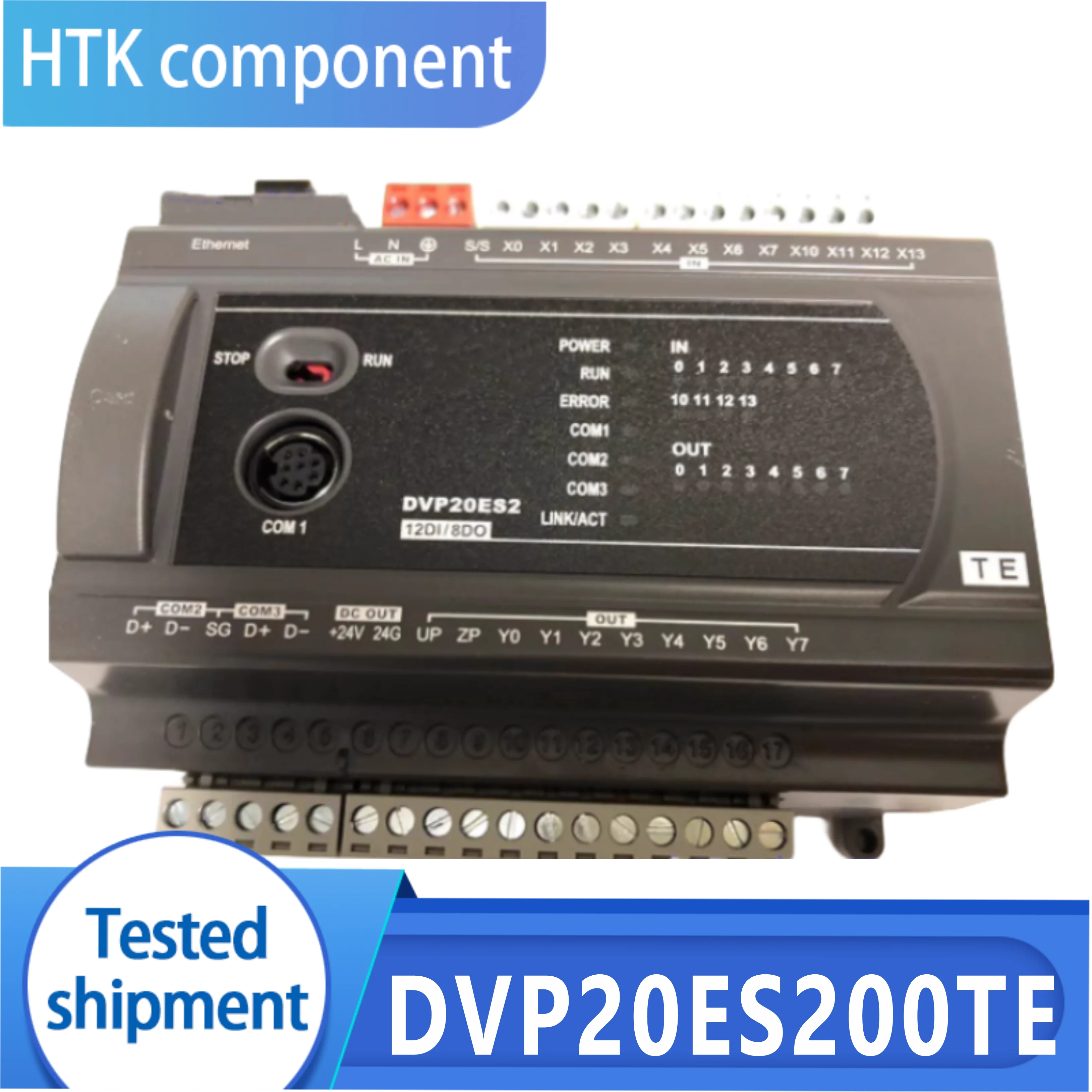 

Новый оригинальный PLC DVP20ES200TE