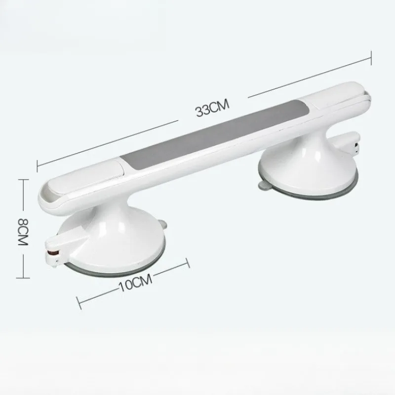

2Pack Grab Bars for Bathtubs and Showers, 13 Inch Toilet Safety Rails for Seniors and Disabled, Non-Slip Shower Handles and Bathroom Assistance for Elderly and Handicapped