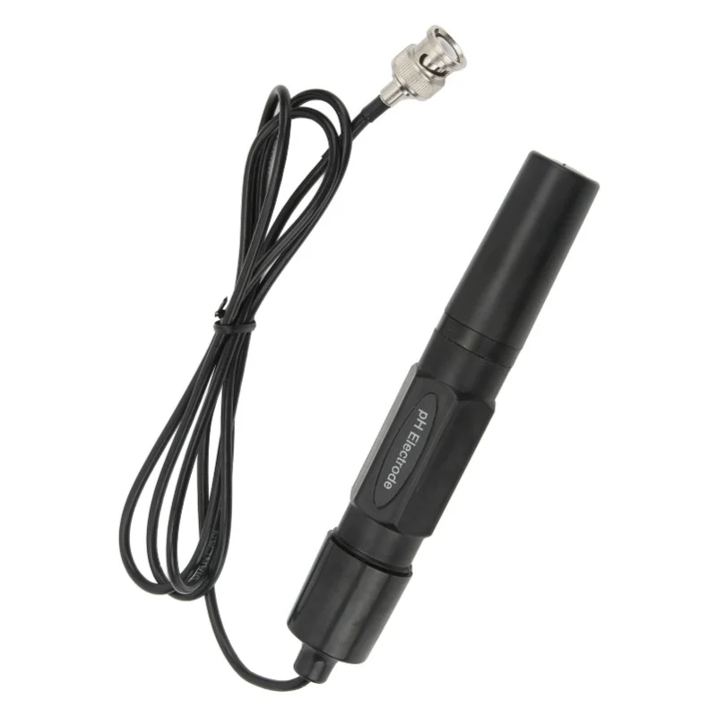 PH 201H Probe Sensor High Accuracy Laboratory Compound PH Electrode PH Meter BNC Connector 2m/78.7in
