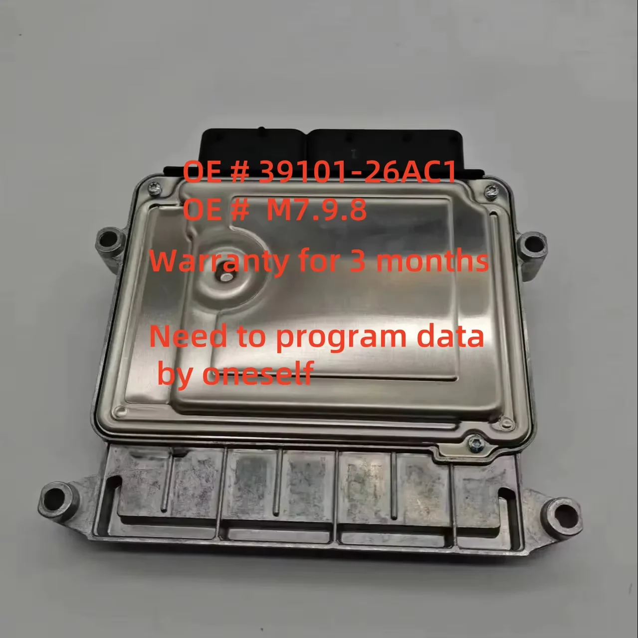 high quality 39101-26AC1 3910126AC1 M7.9.8 ECU Car Engine Computer Board Electronic Control Unit for Hyundai