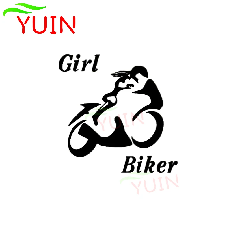 

Car Sticker Sexy Powerful Girl Biker Popular Design Decals Fashion Decoration Zero Defect Skillful Auto Supplies Sunscreen Decal