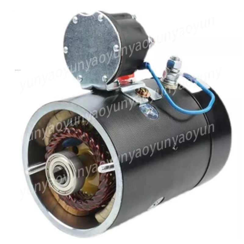 Power Unit for MD12160 Electric Stacker, Hydraulic Motor & DC Pump Assembly, Compatible with MD24220 Models