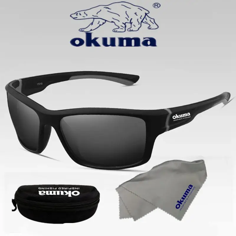 Okuma UV400 Fishing Sunglasses Men's Driving Shades Male Sun Glasses Hiking Fishing Classic Sun Glasses UV400 Eyewear - Image 10