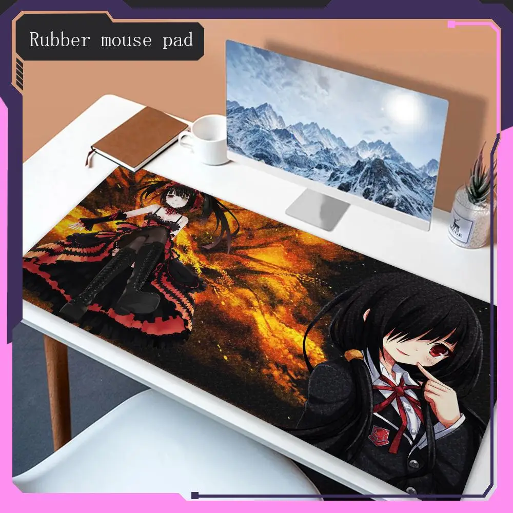 

Many people like it Mouse Pad Date A Live Animation mouse pad game accessories desktop mouse pad laptop game mouse pad non slip