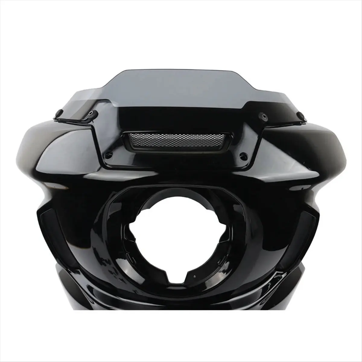 [Saleout]Motorcycle Accessories Windshield Wind Screen Shield for Softail Low Rider & FXLRST 2022-2024 Light Black