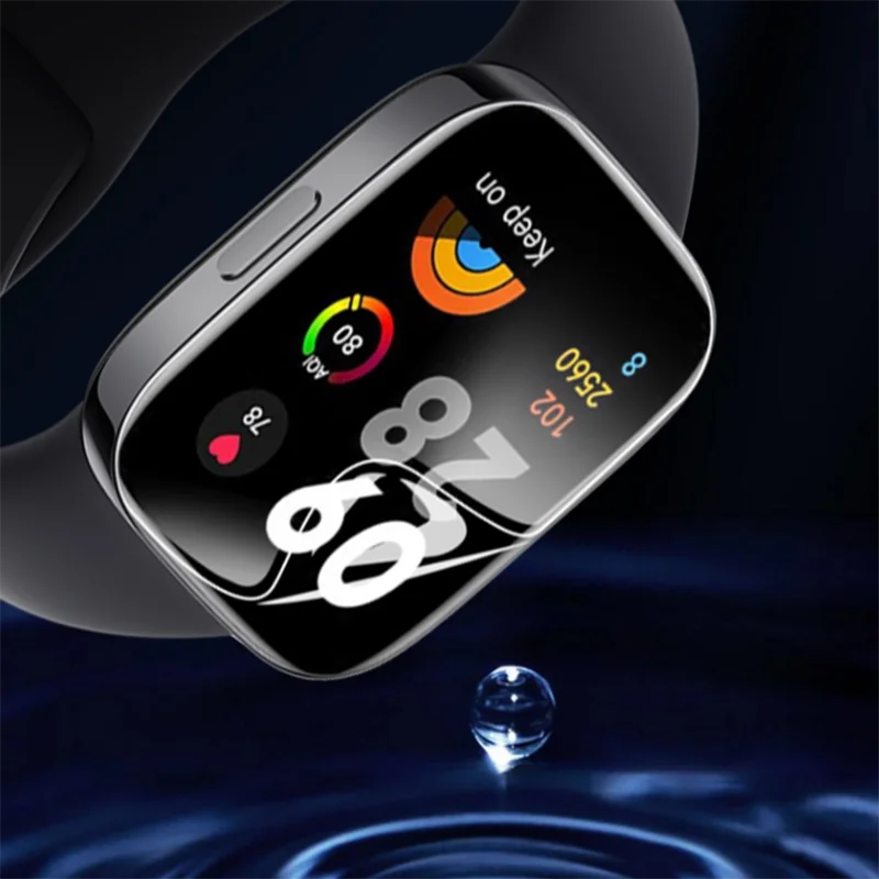 5 قطعة لينة بولي TPU فيلم واقية واضحة ل شاومي Redmi ساعة 3/Mi ساعة لايت 2 حامي الشاشة غطاء POCO Smartwatch اكسسوارات