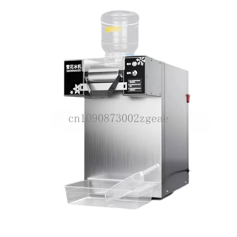 Commercial Ice Machine for Milk Smoothie Catering Shop, Hot Pot Milk Tea Coffee Refrigeration Equipment,Four Buckets of Snowflak