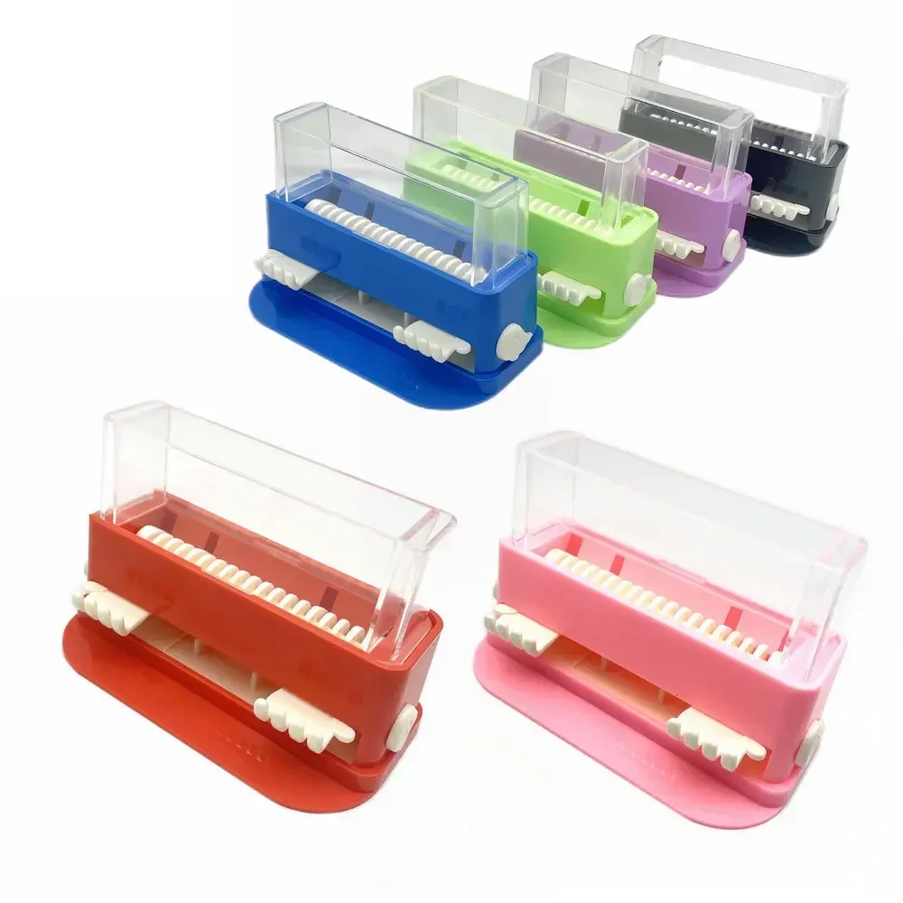 1pc Dental Micro Applicator Dispenser Dental Cotton Micro Brush Tip Bendable Sticks Dentist Material Applicator Box Lab Tools