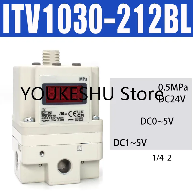 New original electrical proportional valve ITV1030-212BL Equipped with B-bracket and data cable
