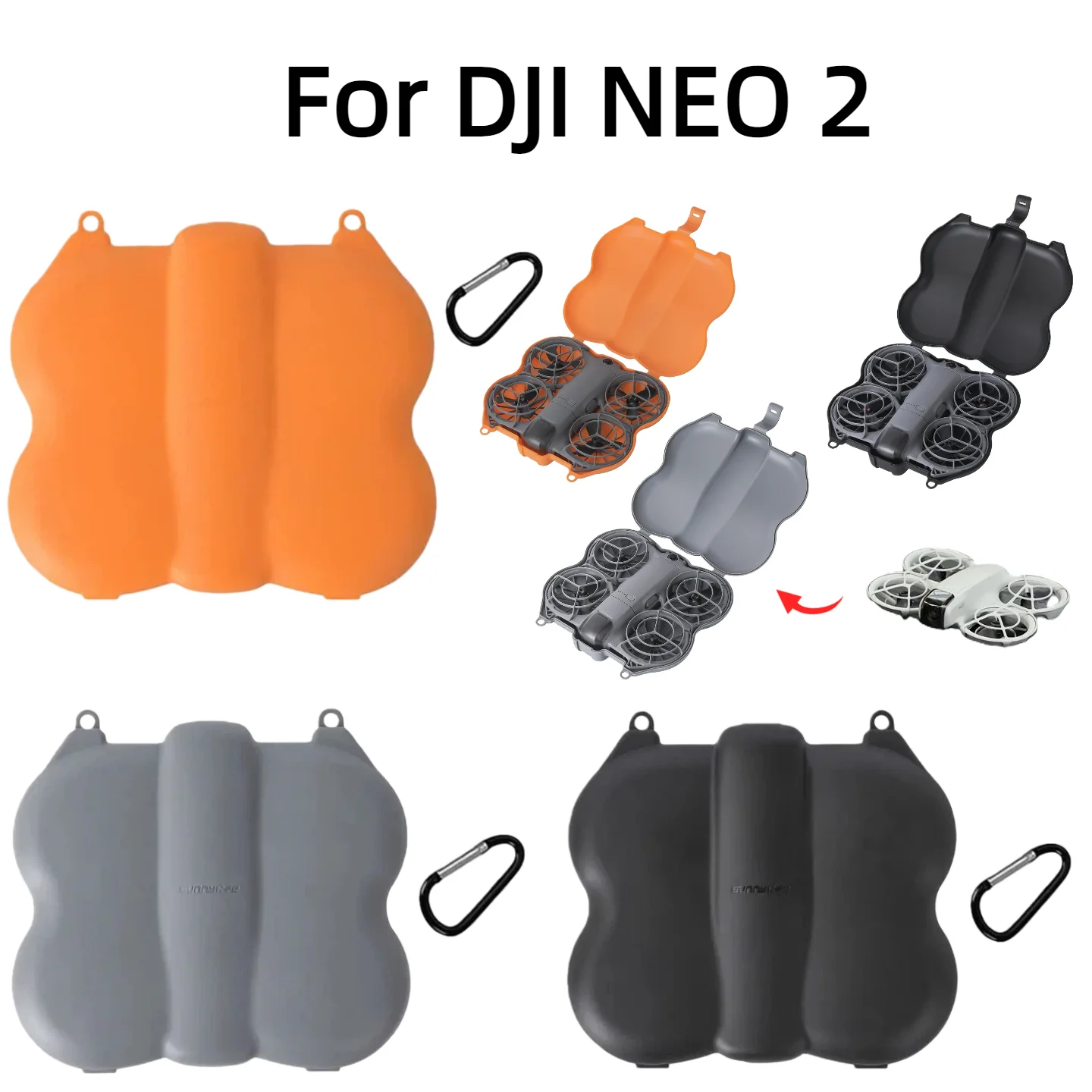 Storage Box for DJI NEO 2 Case Butterfly Body Bag Anti-collision Protection Carrying Dust-proof Bag Accessories