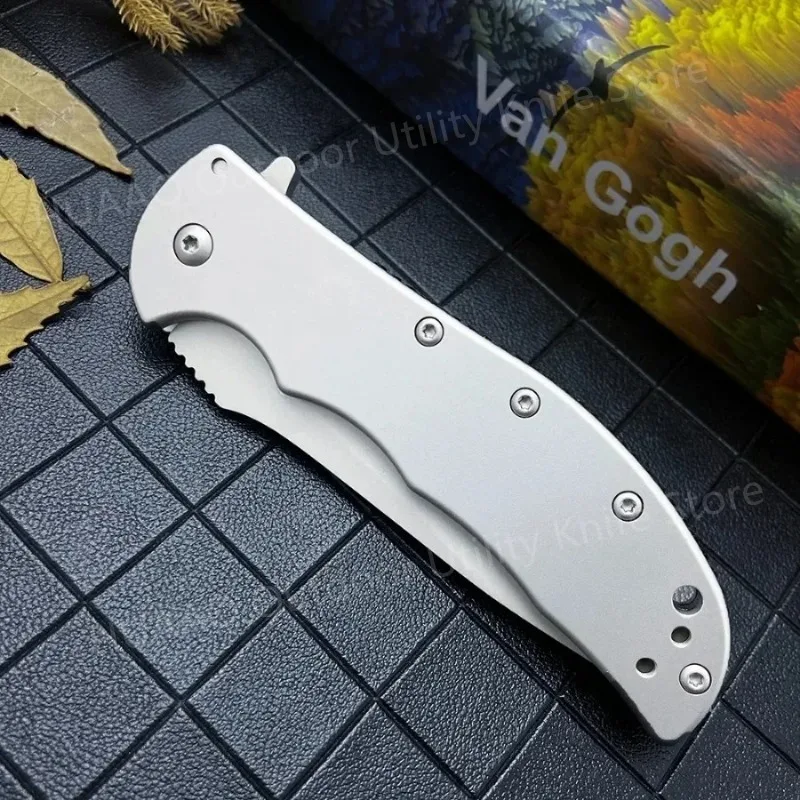 Folding Knife KS 3655 1730 Tactical Survival Pocket Knife 8Cr13Mov Blade 420 Steel Handle Outdoor EDC Camping Hiking Knives