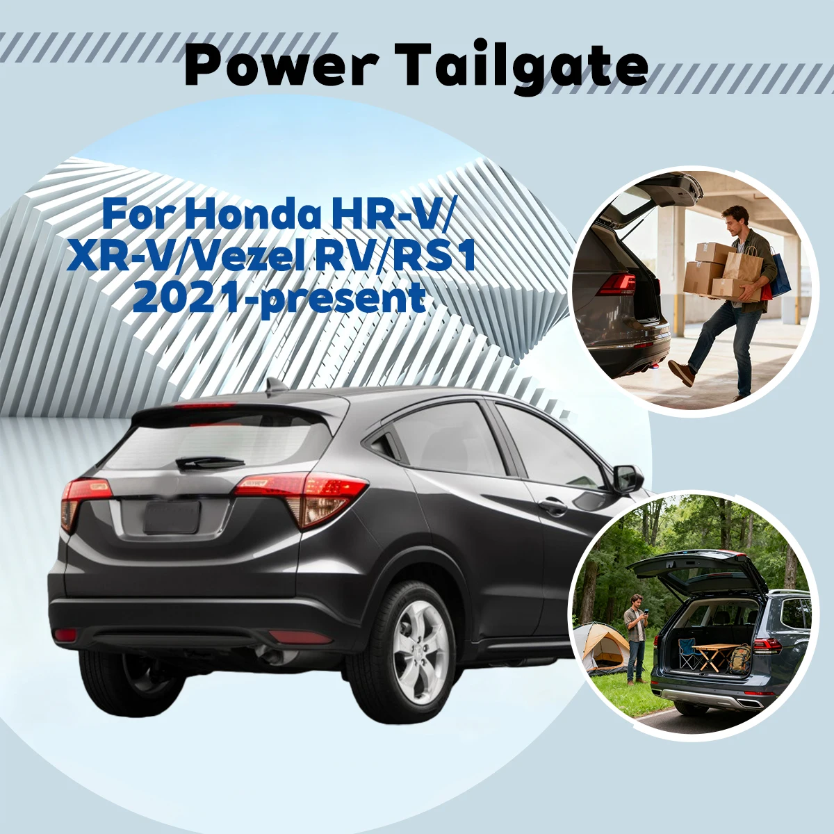 

For Honda Vezel/XR-V RV3-6/RS1 2021-present Automatic Lifting Electric Tailgate Lock Module Closing System Electric Tailgate