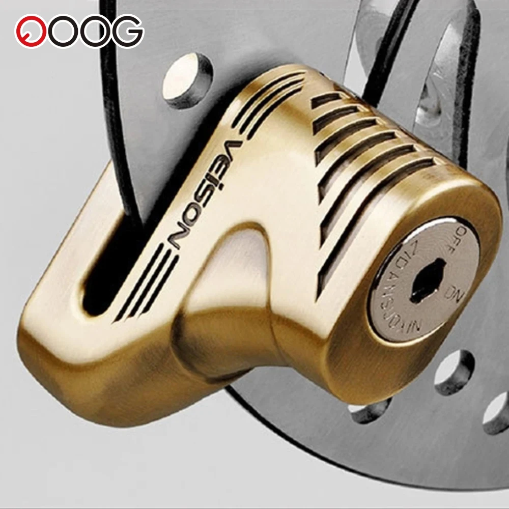 Motorcycle Lock Anti Theft Safety Protection Motorcycle Disc Brake Lock Motorbike Electric Scooter Universal Aluminum Alloy
