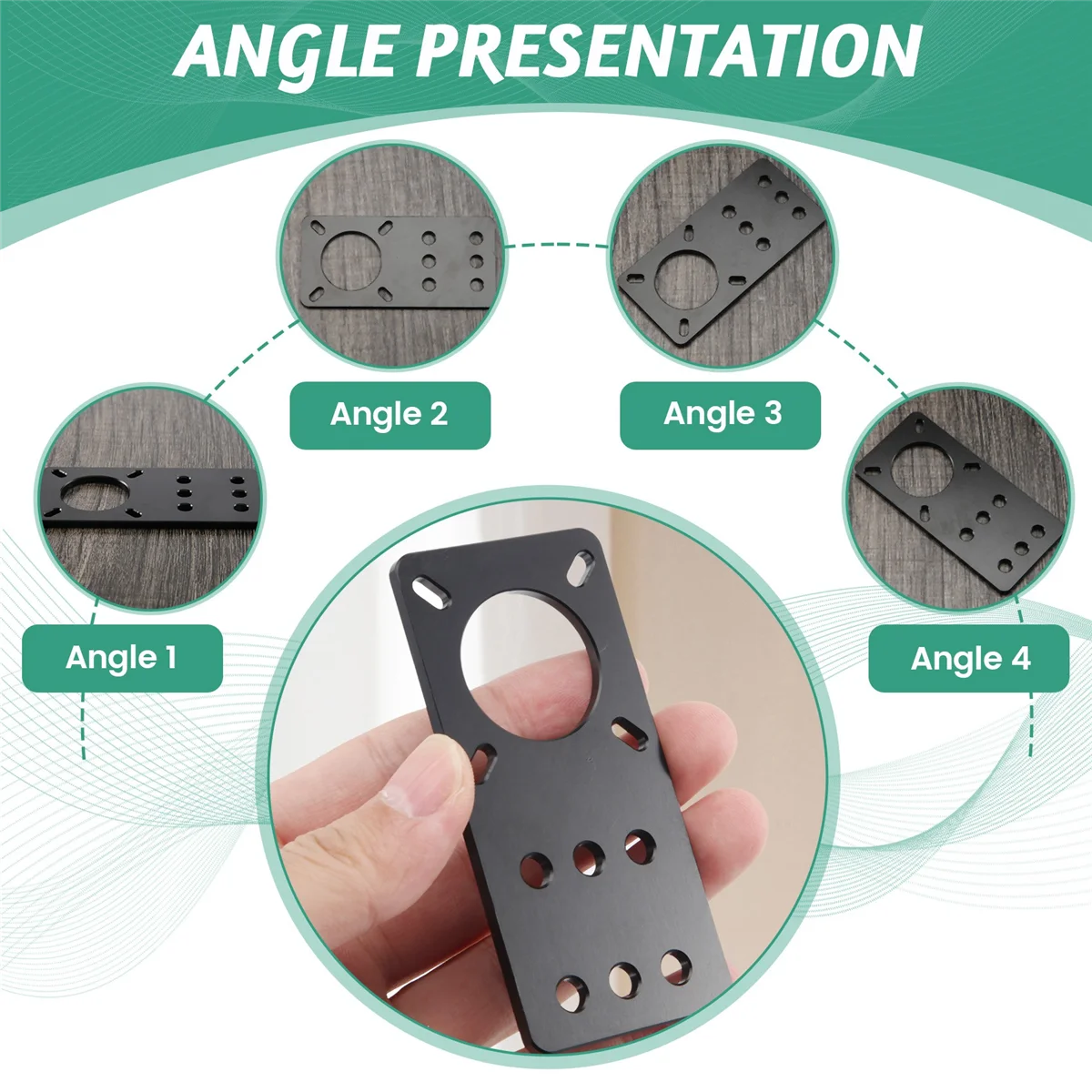 T88C 3D プリンタ - CNC マシン 3D プリンタ用アルミニウム Nema 17 ステッピング モーター マウント プレート