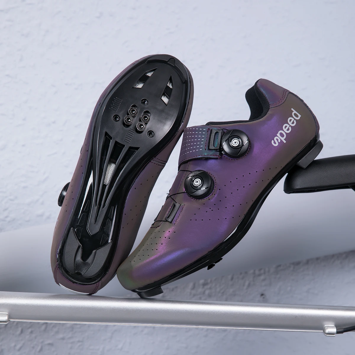 

Велосипедный замок нового стиля, подходит для обоих и горных велосипедов, обувь с замком для мужчин и женщин, жесткая подошва, профессиональное горы.