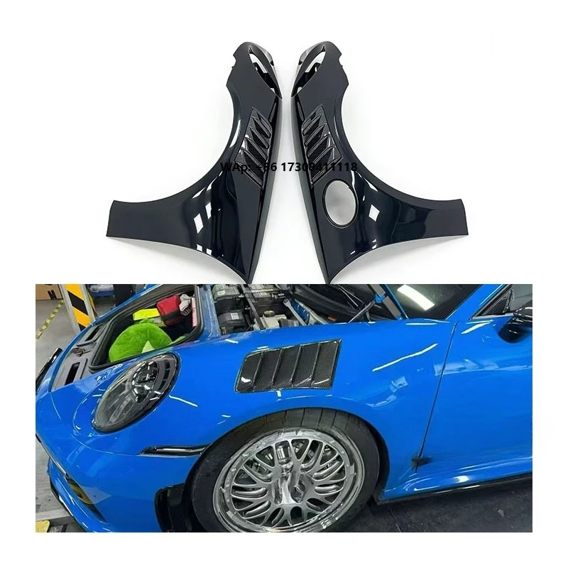 

For 911 992 2020+GT3 RS Style Carbon Fiber Side Front Fender Vent