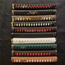 Exquisite Nice 15cm.20cm.26cm.30cm.35cm High Quality Handle Tsuka For Japanese Sword Katana Rayskin & High-grade Fuchi Kashira