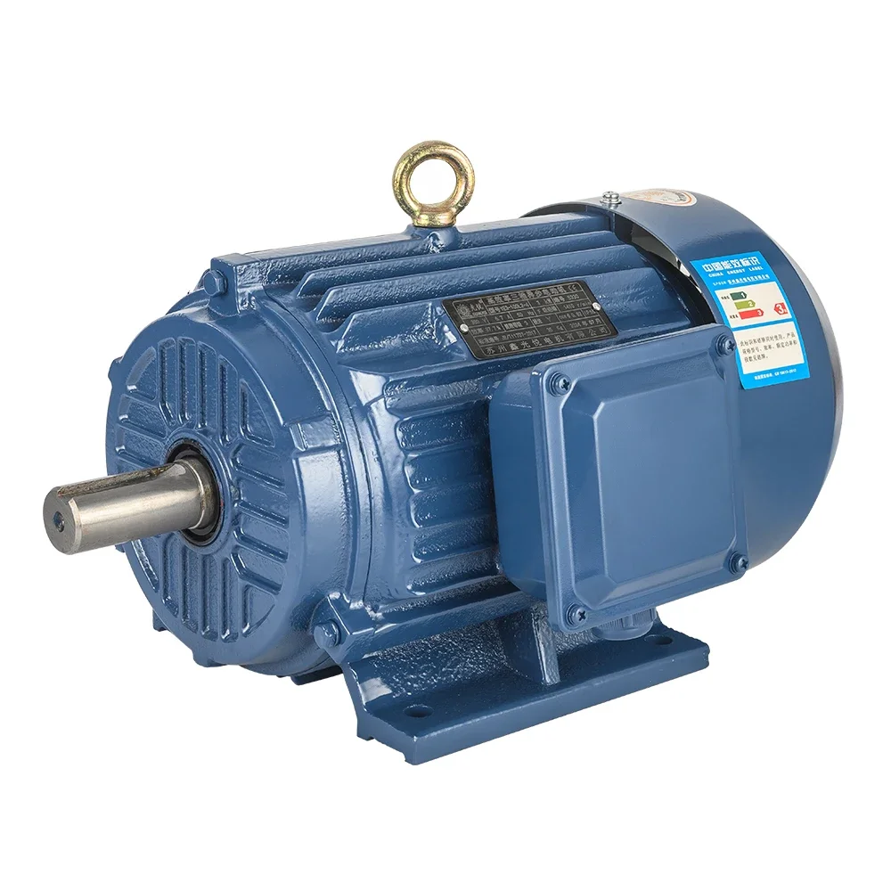 High-Efficient 3KW 4hp 1410RPM YE2 Three-Phase Induction Motor 380V Low Noise AC Electric Motor for Marine Use