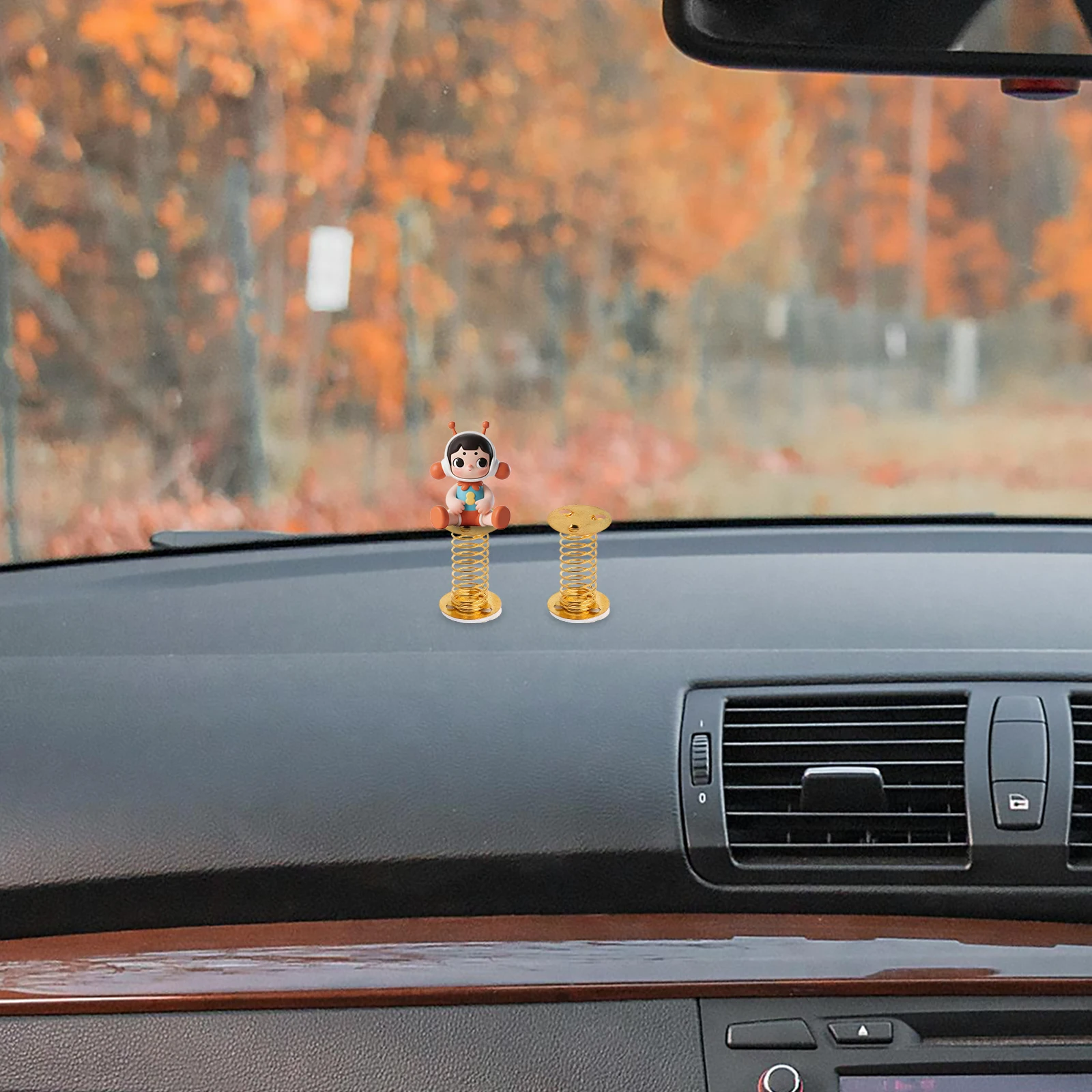 

20Pcs Spring Base Accessory Set for DIY Bobble Head Figures Car Decoration Lightweight Stable Installation Craft Projects