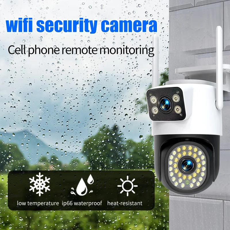 Imagem -02 - Yoosee App-câmera ip Full Color Wifi para Segurança Doméstica Full Color Lente Dupla Detecção Humanoide ai Interfone Cctv Monitor de Bebê 4mp