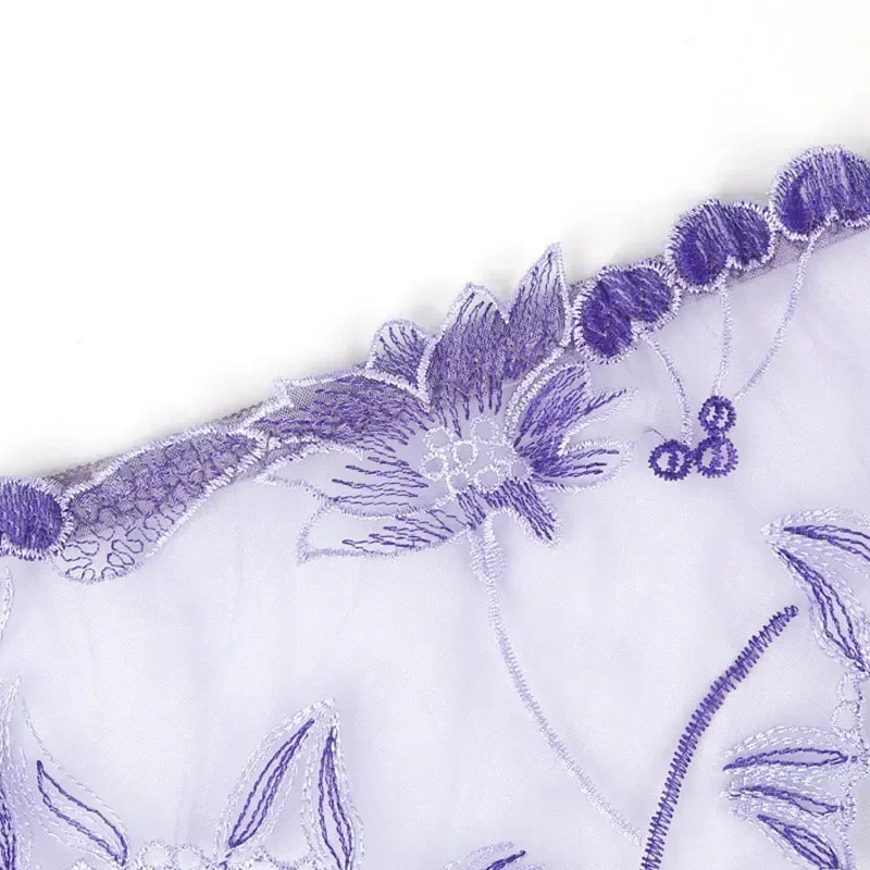 سراويل داخلية شفافة مثيرة للنساء ، رقيقة جدا ، تنفس ، منظور ، ملابس داخلية قصيرة ، شبكة الأزهار ، ملابس داخلية نسائية ، لباس داخلي