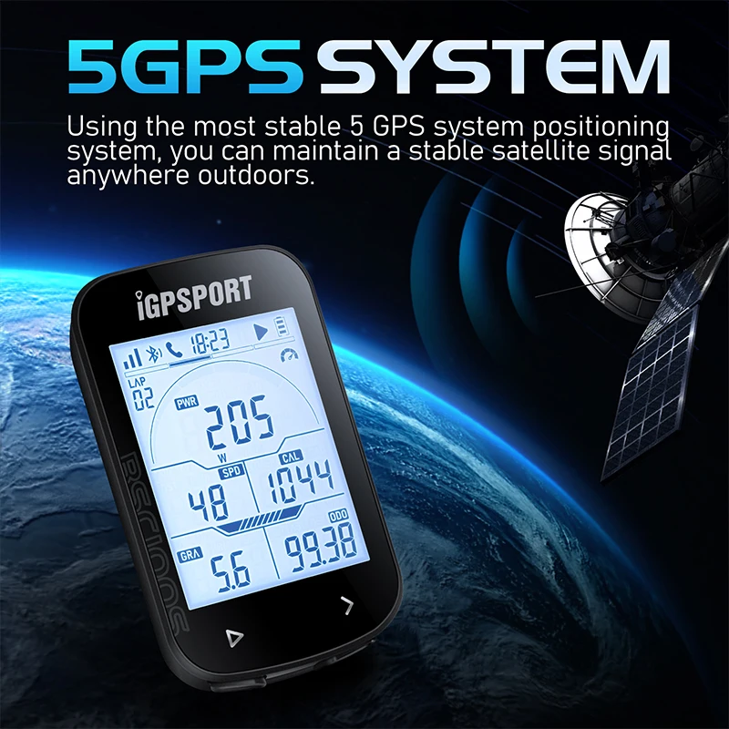 iGPSPORT IGS BSC100S BSC 100S GPS Cycling Computer Wireless Odometer Bicycle Digital Stopwatch Speedometer ANT+/BLE5.0 Odometer